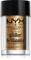 NYX Cosmetics Face & Body Glitter Brillants sclipici pentru față și corp culoare 08 Bronze 2.5 g