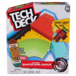 Tech Deck Xconnect skatepark Mafia Quarter Bowl Ruckus Real (6066508_QUARTER_BOWL_RUCKUS_REAL) Figurina