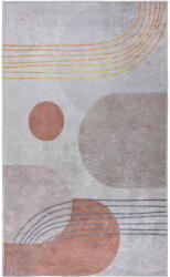 Vitaus Миещ се килим в оранжево и кремаво 120x160 cm - Vitaus (KRN-6026-120x160)