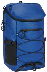 NEW REBELS Hugo kék-fekete külön laptoptartós, fedeles, vízlepergető hátizsák15, 6"-os - 51.1437-02