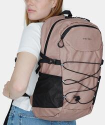 NEW REBELS Hugo rózsaszín-fekete közepes 15, 6"-os laptoptartós vízlepergető hátizsák 51.1436-70