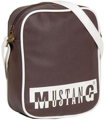 MUSTANG Boston kis álló férfi válltáska- Barna-fehér 45.107401