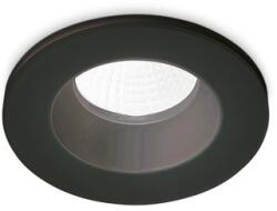 Ideal Lux Room-65 fekete LED beépíthető lámpa (IDE-252032) LED 1 izzós IP20 (252032)