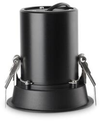 Ideal Lux Nova fekete LED beépíthető lámpa (IDE-248189) LED 1 izzós IP20 (248189)