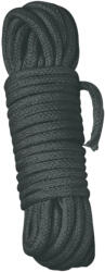 GoodLove Shibari Bondage Rope - frânghie bondage, neagră, 3 m