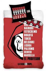  A nagy pénzrablás ágyneműhuzat szett 160×200 cm - Szereplő nevek (LCDP211012-160)