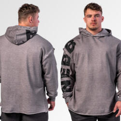 NEBBIA - Oversized férfi melegítőfelső 371 (light grey) (L) - NEBBIA