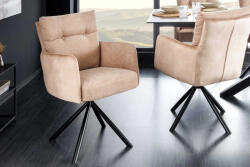 Maddison Design forgószék Maddison II pezsgő bézs