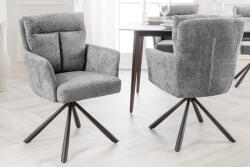 Maddison Design forgószék Maddison IV világosszürke