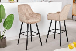 Garold Design bárszék Garold pezsgő bársony