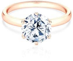 SAVICKI Inel de logodnă SAVICKI: aur roz, diamant cultivat în laborator - savicki - 15 985,00 RON