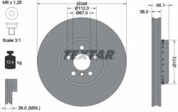TEXTAR Disc frana TEXTAR 92288725 (92288725)