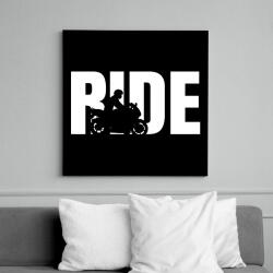 printfashion Ride - Vászonkép - Fekete (17606897)