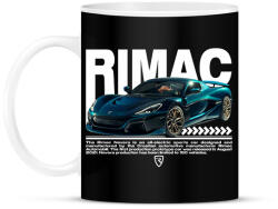 printfashion Rimac Nevera - Bögre - Fekete (17589726)
