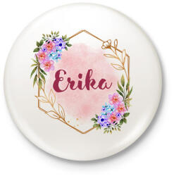 printfashion erika - Kitűző, hűtőmágnes - Fehér (17668620)