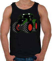 printfashion Traktor - Férfi atléta - Fekete (17670441)