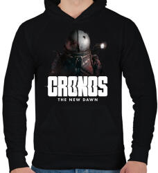 printfashion Cronos: The New Dawn - Férfi kapucnis pulóver - Fekete (17704335)