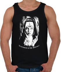 printfashion Az elkárhozottak szentsége - Okkult Design - Férfi atléta - Fekete (17702739)