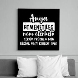 printfashion Anya átmenetileg nem elérhető fehér - Vászonkép - Fekete (17620847)
