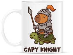 printfashion Capy knight - Bögre - Fehér (17639049)