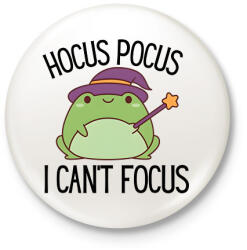 printfashion Hocus pocus - Kitűző, hűtőmágnes - Fehér (17602836)