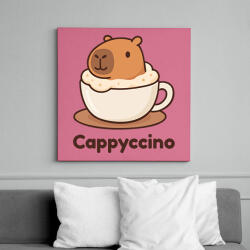 printfashion Cappyccino - Vászonkép - Rózsaszín (17628051)