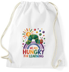 printfashion We Are Hungry For Learning - Sportzsák, Tornazsák - Fehér (17671464)
