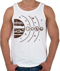 printfashion Galileo Galilei - Férfi atléta - Fehér (17588907)