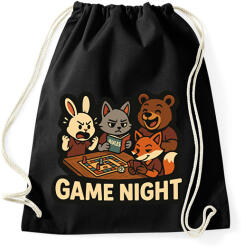 printfashion Game Night - Sportzsák, Tornazsák - Fekete (17601181)