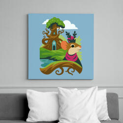 printfashion Everdell királynő - Vászonkép - Világoskék (17678983)