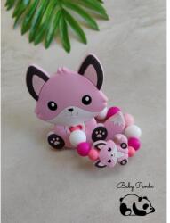 Baby Panda Marokrágcsa - Róka - rózsaszín