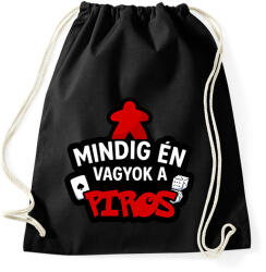 printfashion Mindig én vagyok a piros - Sportzsák, Tornazsák - Fekete (17599381)