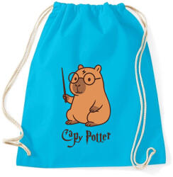 printfashion Capy Potter - Sportzsák, Tornazsák - Surf blue (17648968)