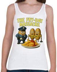 printfashion Fryday massacre. . . - Női atléta - Fehér (17699291)