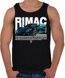 printfashion Rimac Nevera - Férfi atléta - Fekete (17588908)