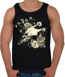 printfashion Fakult Ómen - Goth Design - Férfi atléta - Fekete (17651991)