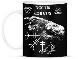 printfashion Noctis Corvus - Okkult Design - Bögre - Fekete (17657800)