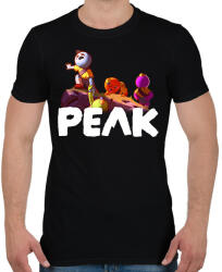 printfashion Peak - Férfi póló - Fekete (17603313)