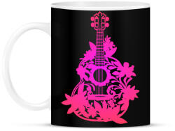 printfashion Gitár - Bögre - Fekete (17636116)
