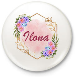 printfashion Ilona - Kitűző, hűtőmágnes - Fehér (17646570)