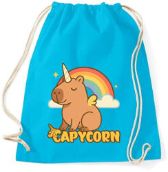 printfashion Capycorn - Sportzsák, Tornazsák - Surf blue (17615584)