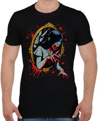 printfashion Bloody Mary - Férfi póló - Fekete (17606013)