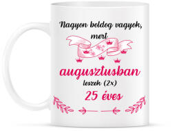 printfashion 50. (225) szülinap ápr. - Bögre - Fehér (17666349)
