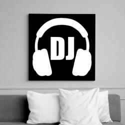 printfashion Dj - Vászonkép - Fekete (17623547)