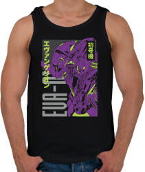 printfashion Evangelion - Férfi atléta - Fekete (17697441)