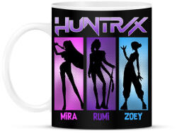 printfashion Kpop Demon hunters - Bögre - Fekete (17703803)