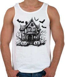 printfashion Vintage Halloween 2 - Férfi atléta - Fehér (17671790)