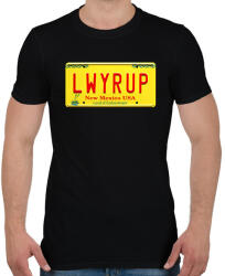 printfashion LWYRUP Breaking bad - Férfi póló - Fekete (17704750)