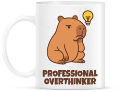 printfashion Professzionális túlgondolkodó - Bögre - Fehér (17623965)