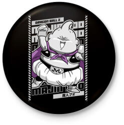 printfashion Majin Boo - Kitűző, hűtőmágnes - Fekete (17692921)